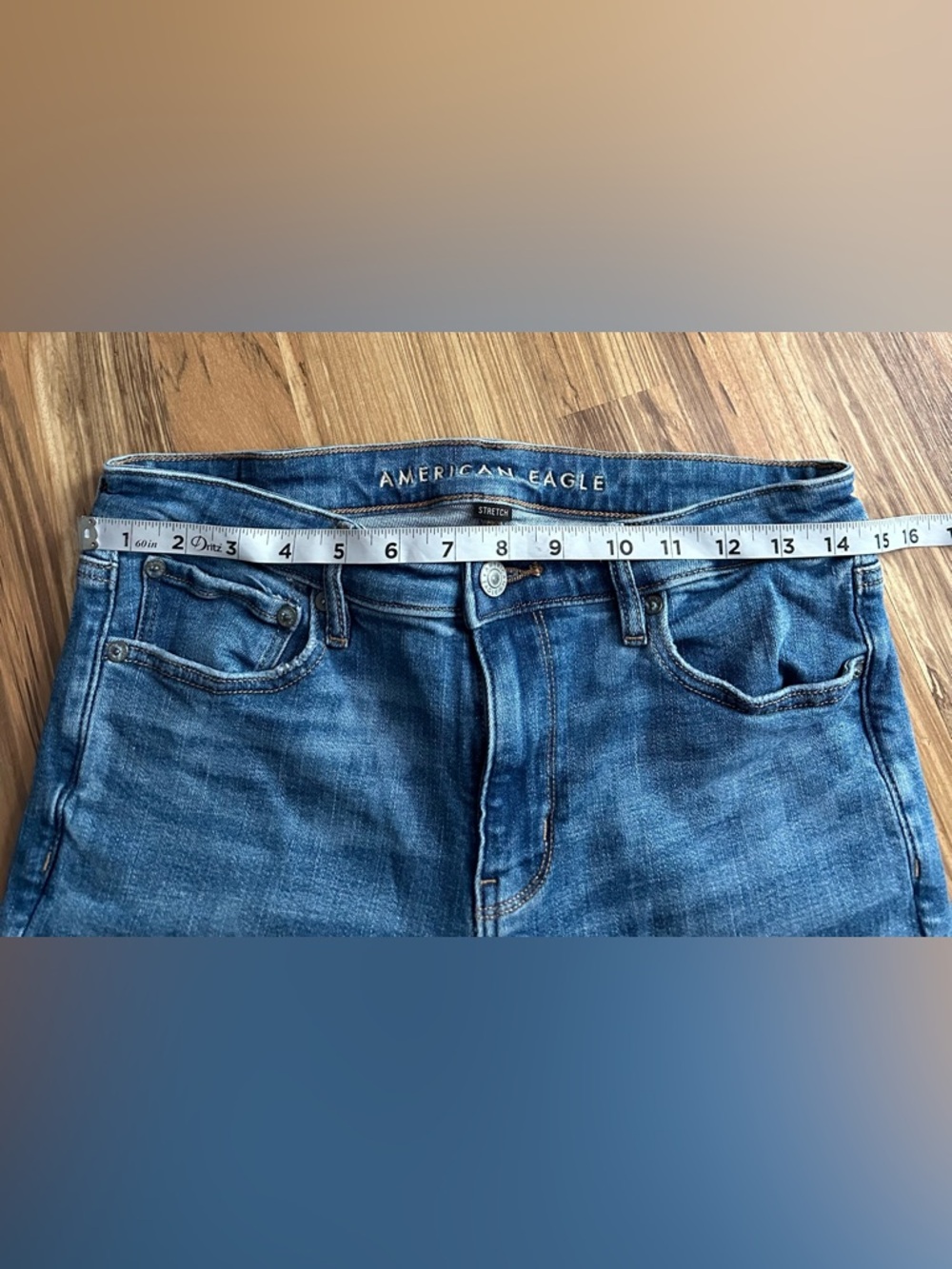 American Eagle x The Summer I Turned Pretty Low Rise Flare Jeans Floral Print 6 - Picture 12 of 12
